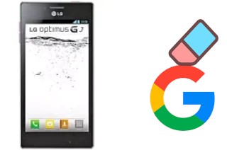 How to delete the Google account in LG Optimus GJ E975W