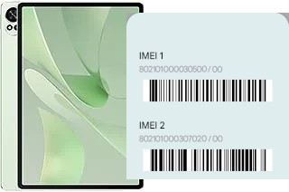 How to find the IMEI code on MatePad 12 X