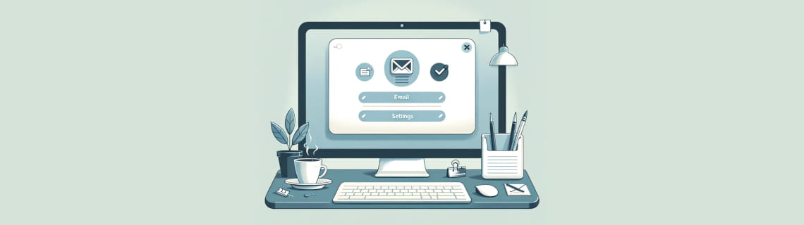 Basic concepts for setting up an email account