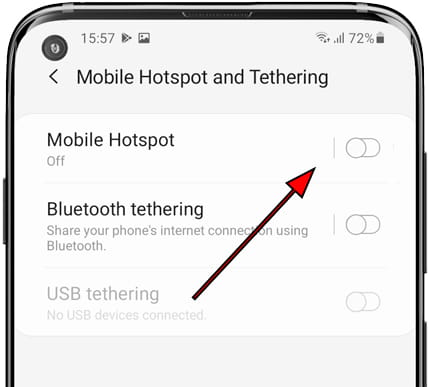 Android tethering and Wi-Fi hotspot
