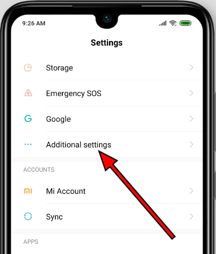 Open Android quick panel