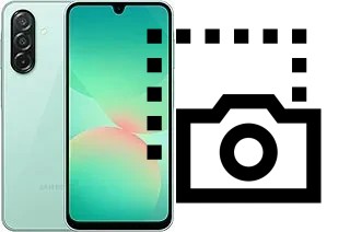 Screenshot in Samsung Galaxy A26