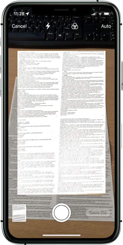 Scanned document