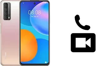 Making video calls with a Huawei P smart 2021