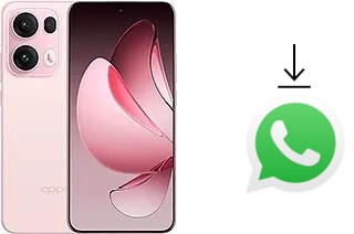 How to install WhatsApp in an Oppo Reno13 Pro (China)
