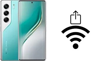How to generate a Wi-Fi QR code on an Tecno Camon 40 Pro